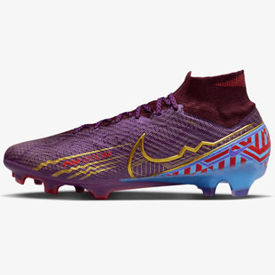 Nike Zoom Superfly 9 Elite KM FG - Dark Beetroot-Gold (Side 1)