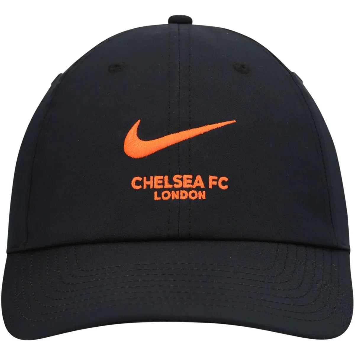 Nike 2021-22  Chelsea H86 Cap - Black-Orange (Front)