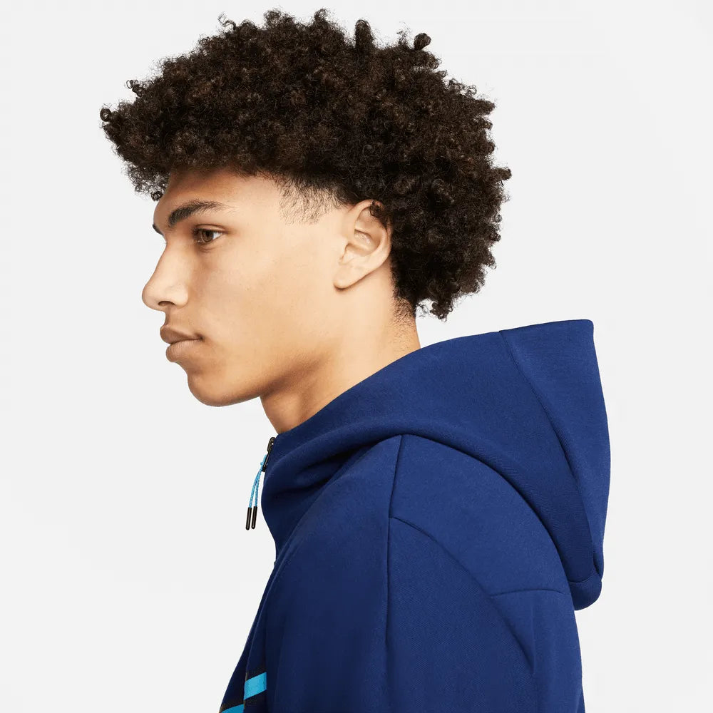 Nike 2022-23 England Tech Fleece Hoodie (Detail 2)