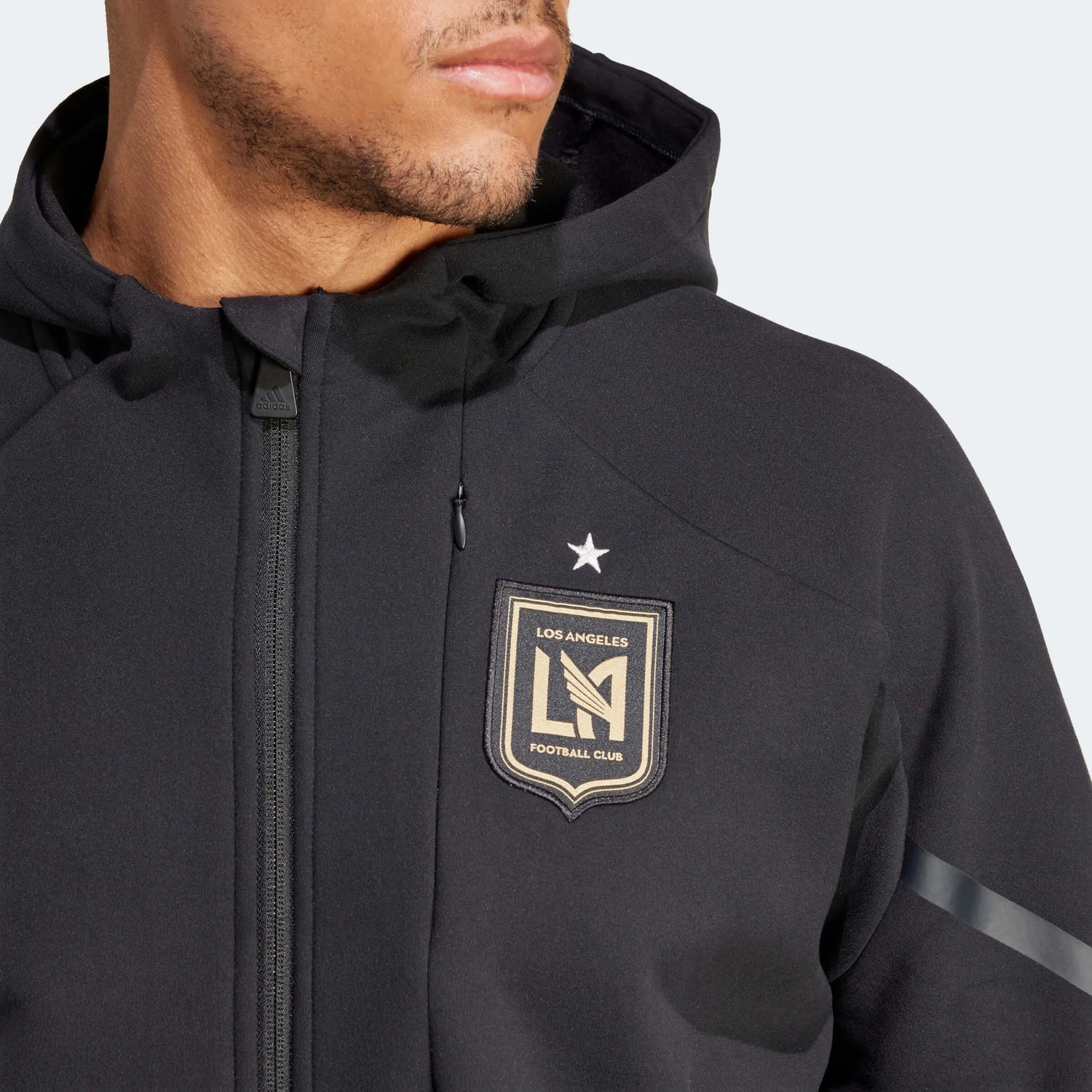 adidas 2024 LAFC Men's Anthem Jacket (Detail 1)