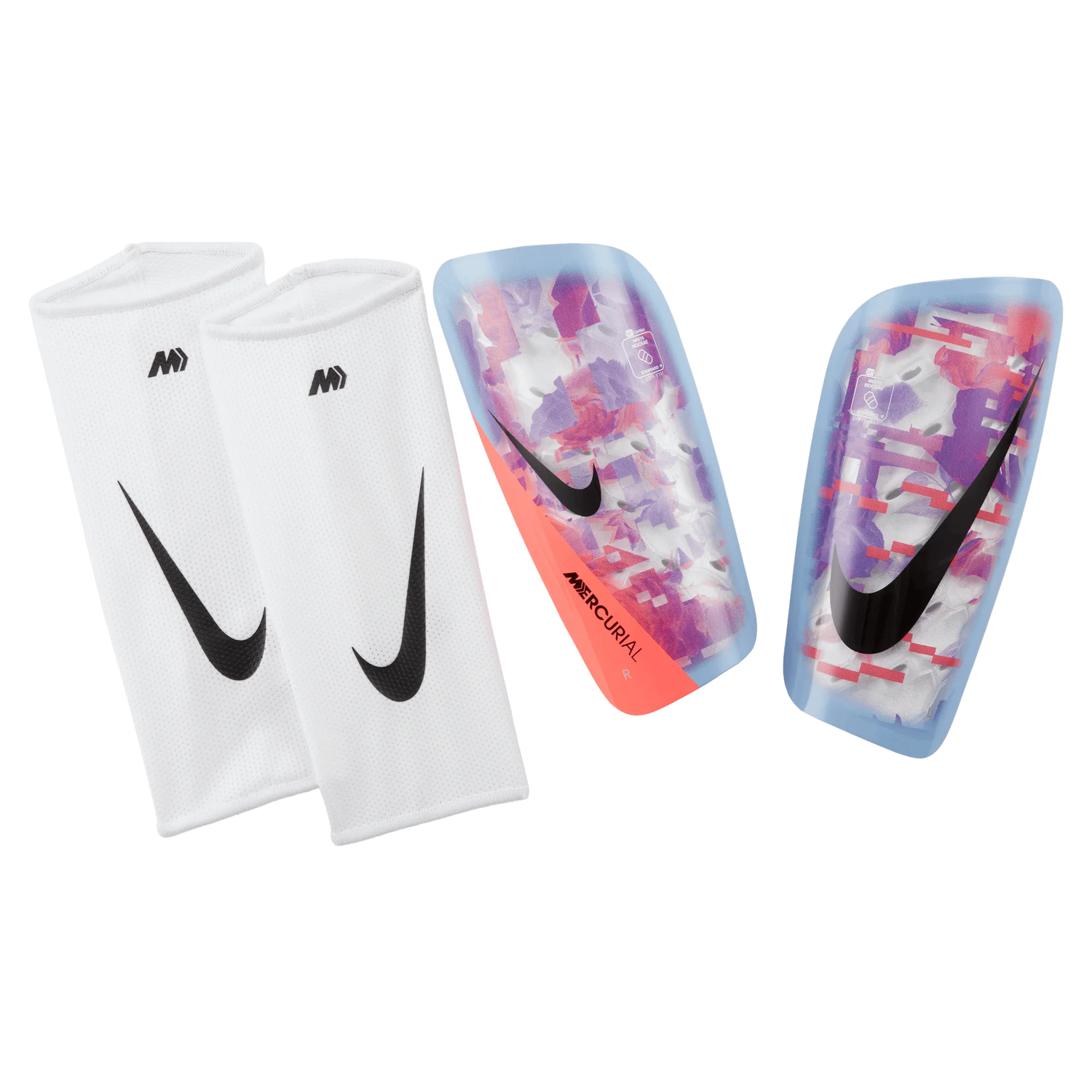 Nike Dream Speed Mercurial Lite Shin Guards Cobalt Bliss White Black