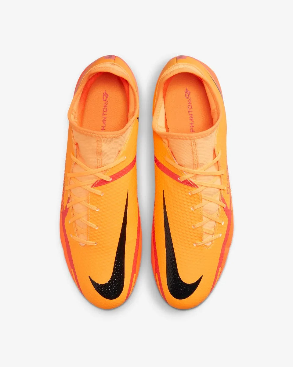 Nike Phantom GT2 Academy DF FG-MG - Laser Orange-Black (Pair - Top)