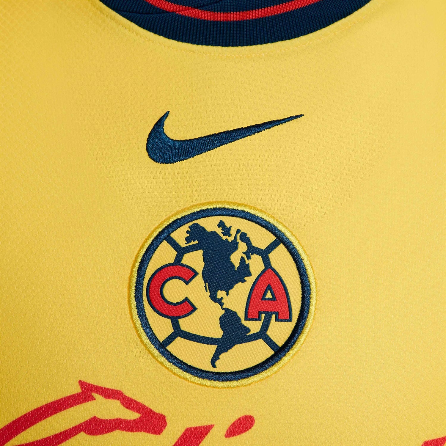 Nike 2024-25 Club America Women's Stadium Home Jersey (Detail 3)