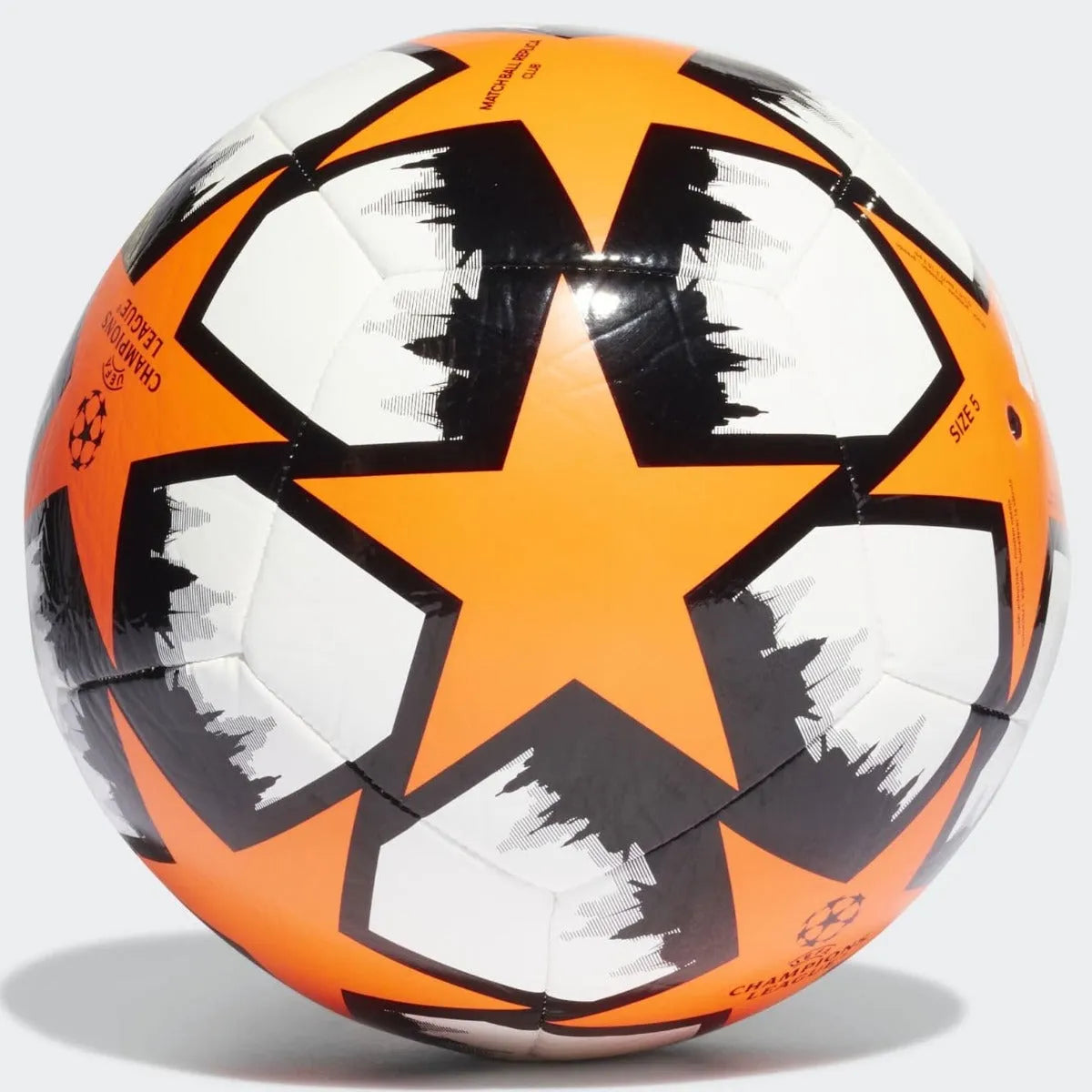 adidas UCL Club St. Petersburg Ball - Orange-White-Black (Back)