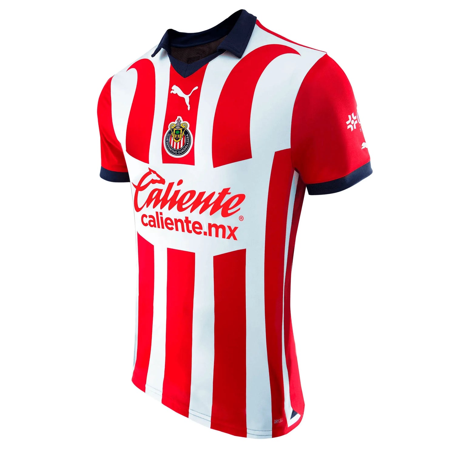 Puma 2023-24 Chivas Men's Stadium Home Jersey (Lateral - Front)