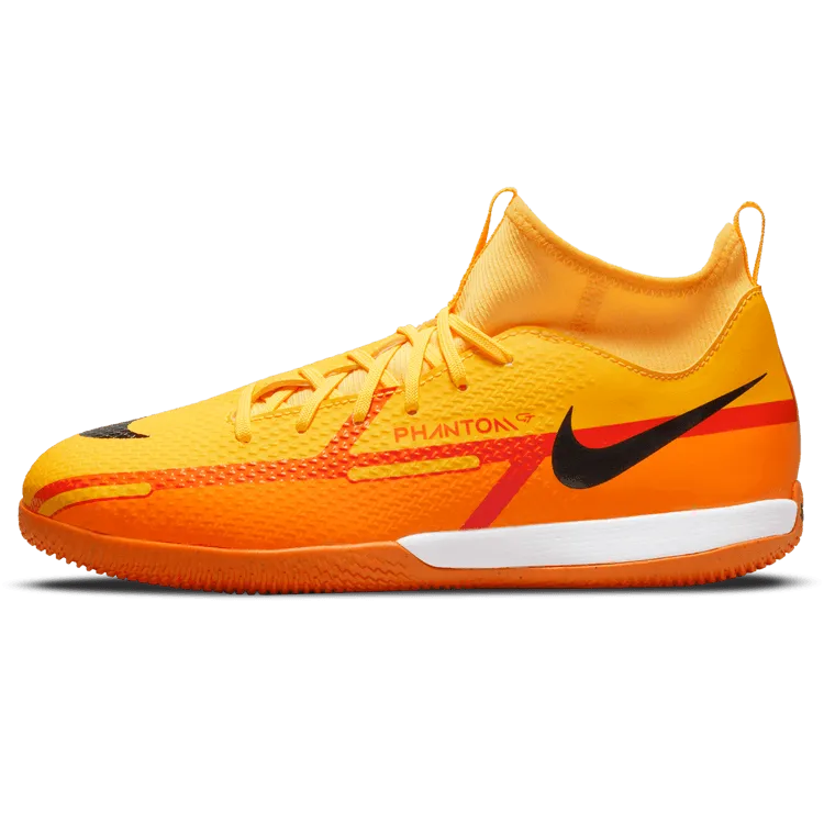 Nike JR Phantom GT2 Academy DF Indoor - Laser Orange-Black (Side 1)