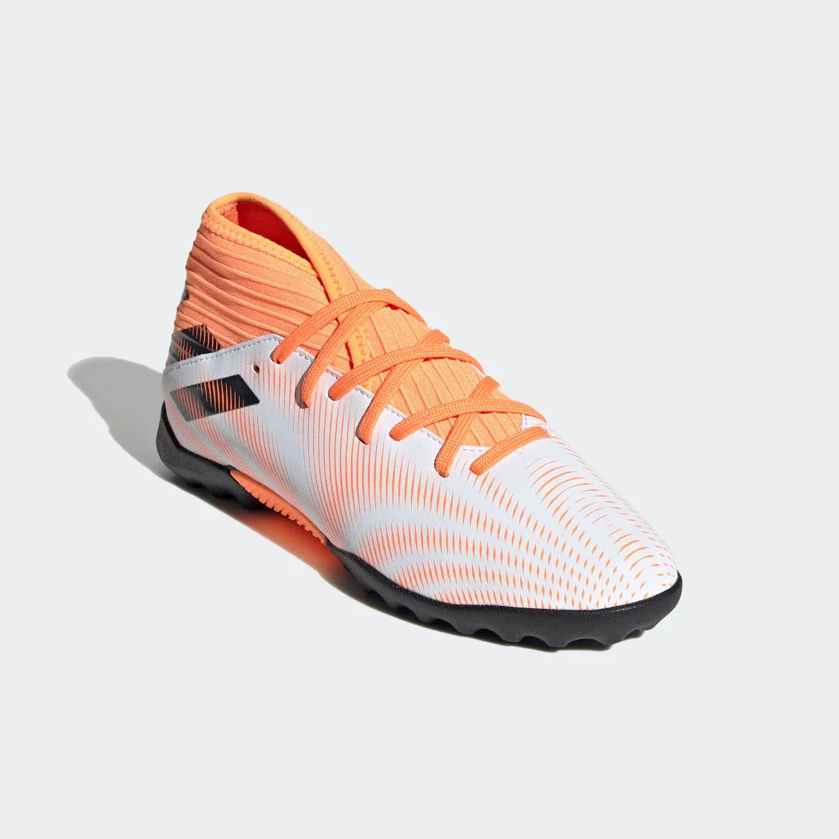 Adidas JR Nemeziz .3 TF - White-Black-Orange (Diagonal 1)