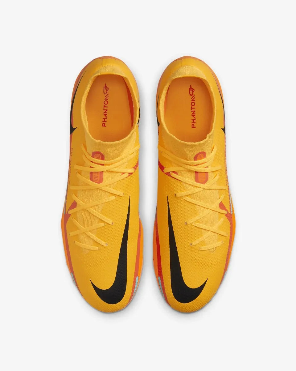 Nike Phantom GT2 PRO DF FG - Laser Orange-Black (Pair - Top)