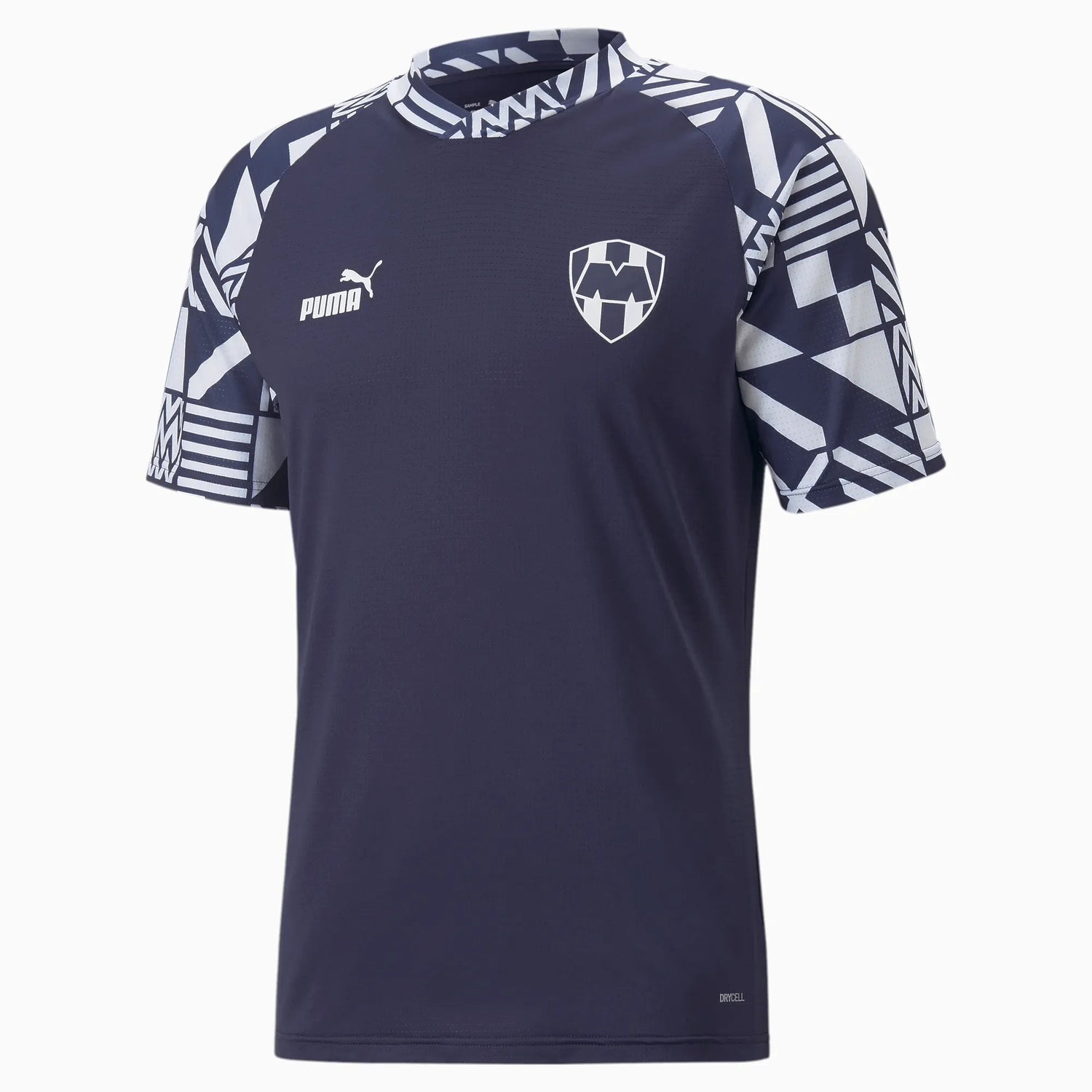 Puma 2022-23 Monterrey Pre-Match Jersey - Peacoat-White (Front)