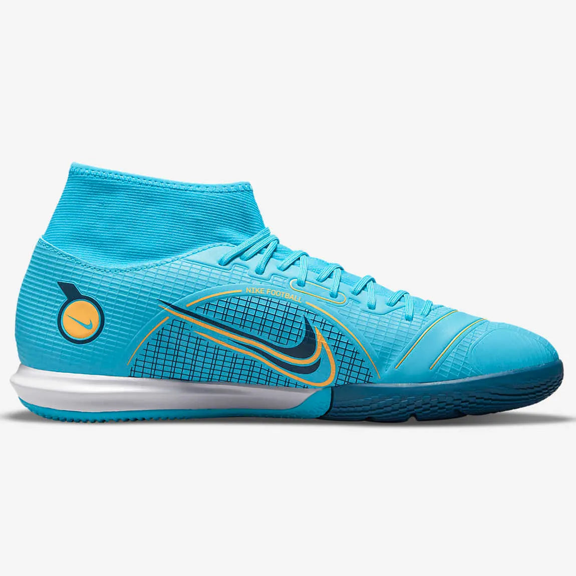 Nike Superfly 8 Academy IC - Chlorine Blue-Laser Orange (Side 2)