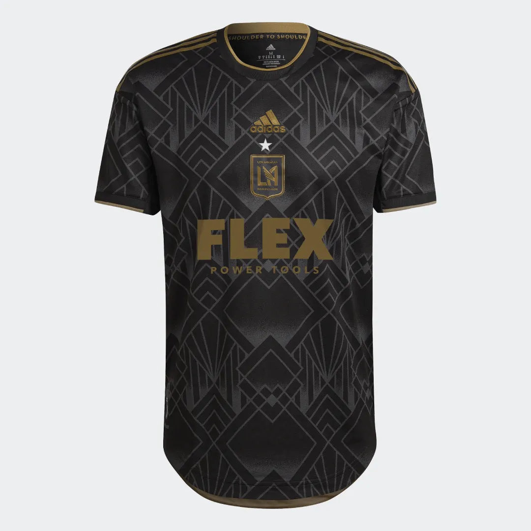 adidas 2023 LAFC Authentic Home Jersey - Black-Gold