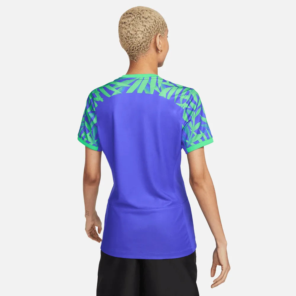 Nike 2023-24 Brazil Women's Stadium Away Jersey (Model - Back)