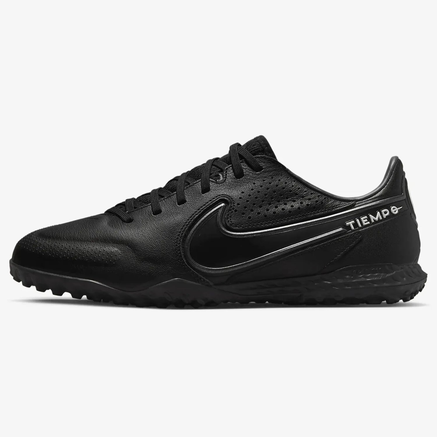 Nike React Legend 9 Pro TF Black-Smoke Gray (Side 1)