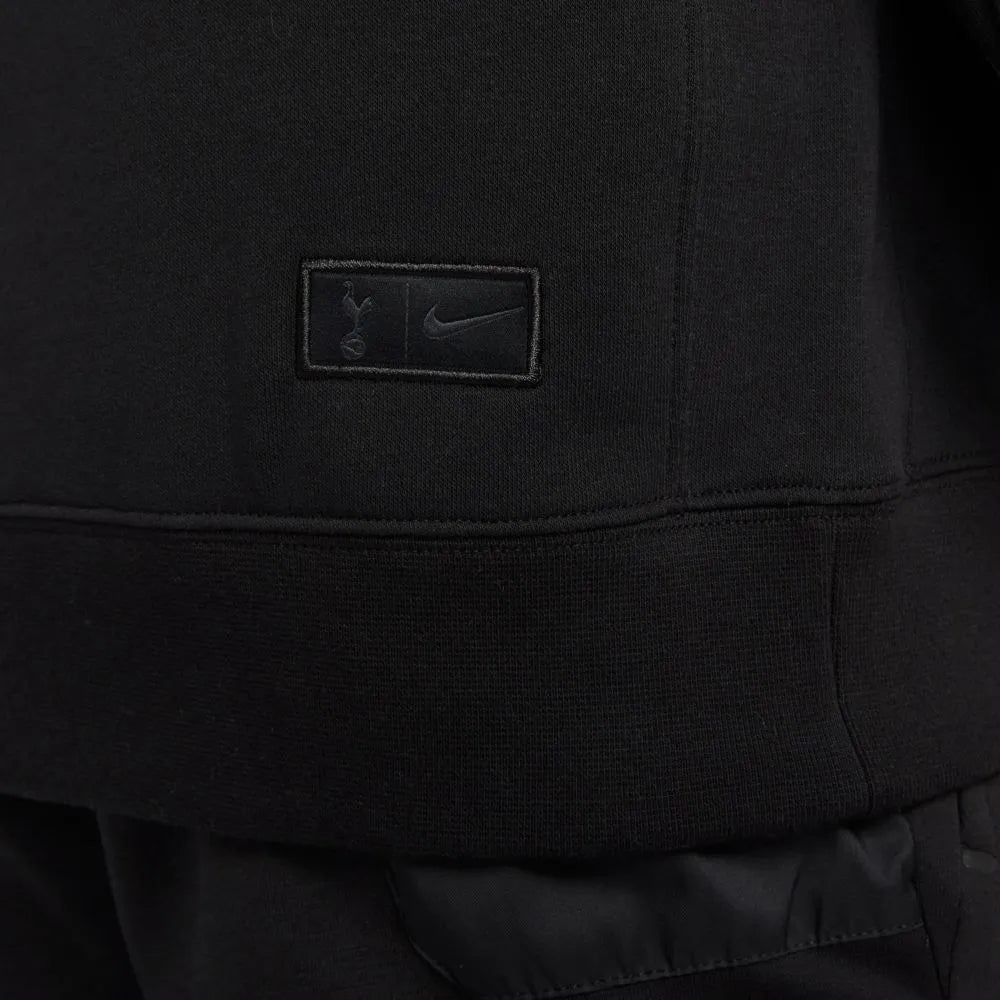 Nike 2021-22 Tottenham NSW Pullover Club Hoodie - Black (Detail 2)