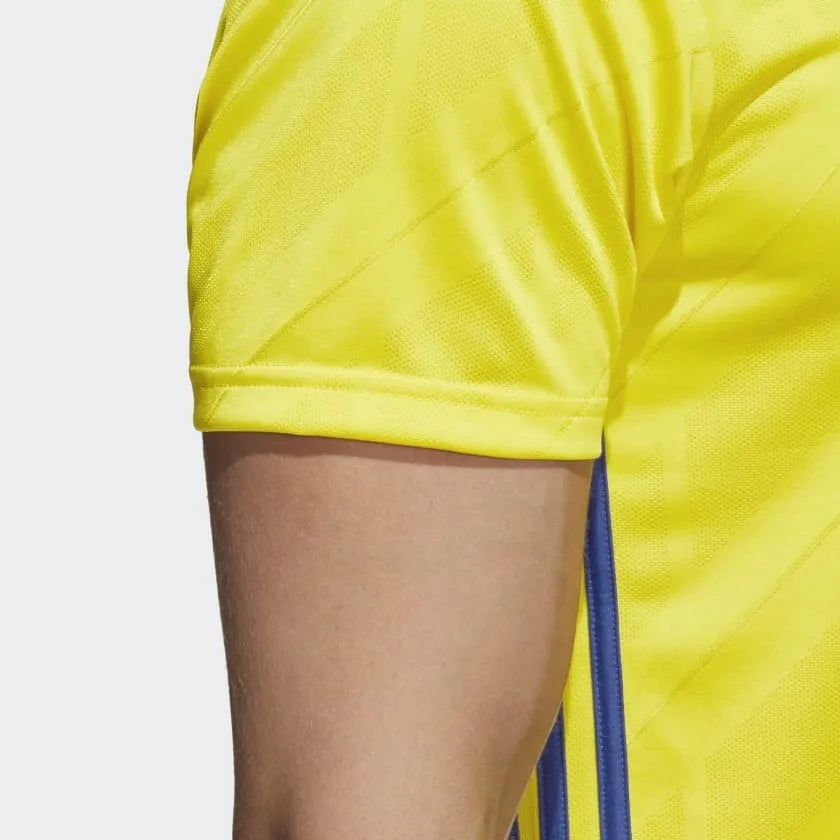 adidas 2018 Sweden Home Jersey- Yellow