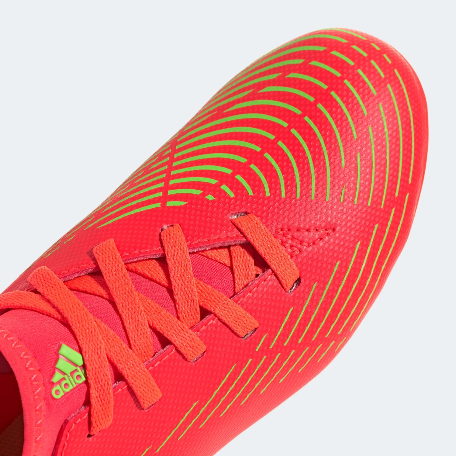 adidas Kids Predator Edge .4 S FxG - Solar Red-Solar Green (Detail 1)