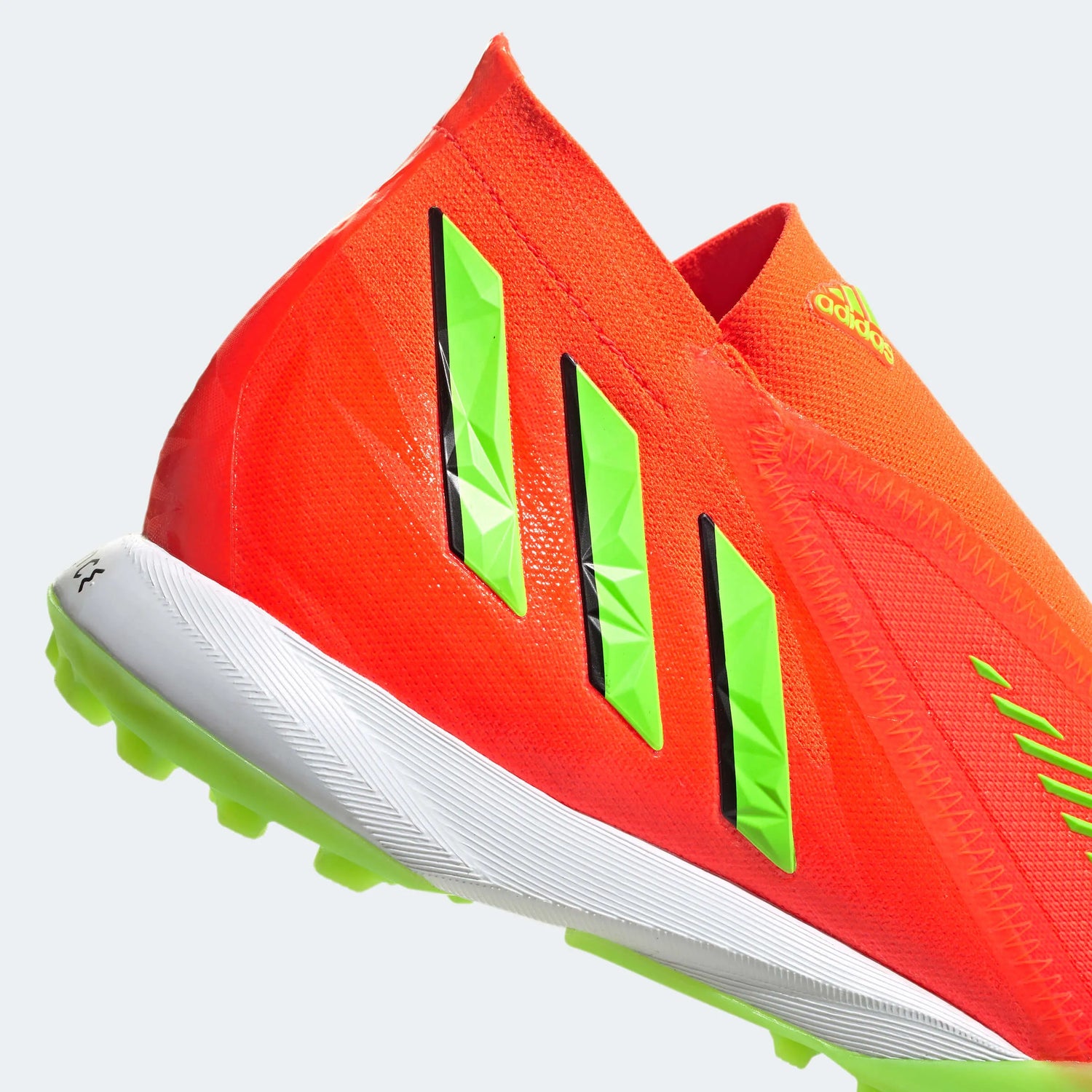 adidas Predator Edge .1 Turf - Solar Red-Solar Green (Detail 3)