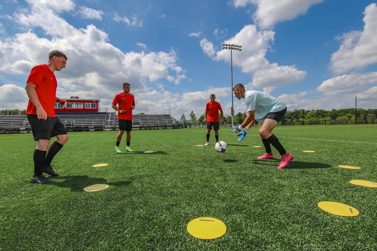 Kwik Goal Flat Round Markers (On field 4)