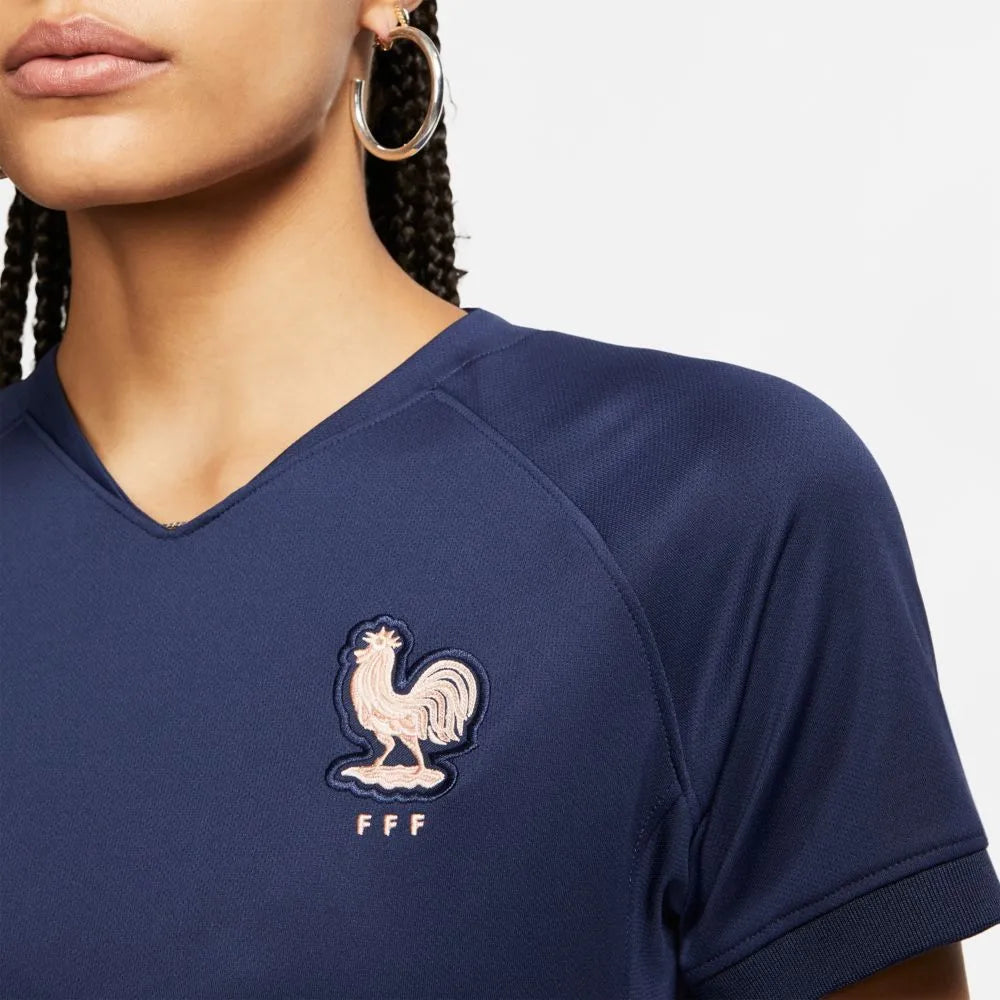 Nike France 2019-20 Women's WC Home Jersey - Navy