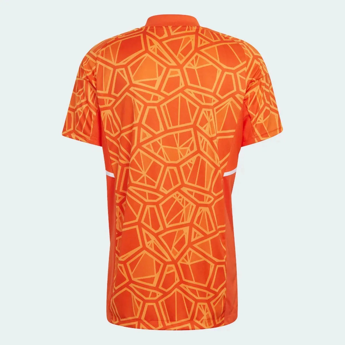 adidas Condivo 22 Goalkeeper Short Sleeve Jersey - Orange (Back)