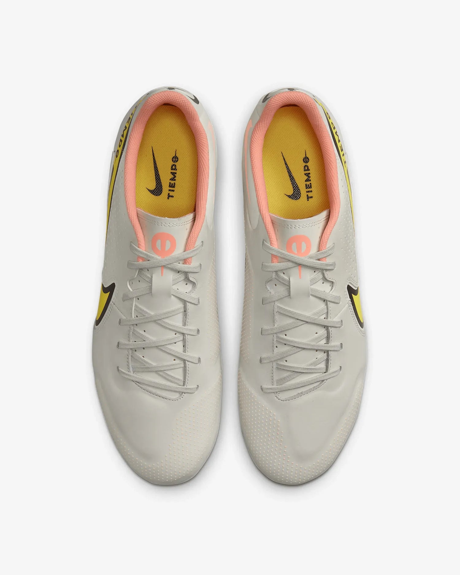 Nike Legend 9 Academy FG-MG - Phantom-Yellow Strike (Pair - Top)