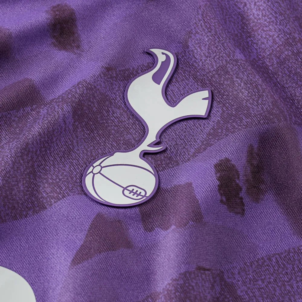 Nike 2021-22 Tottenham Third Jersey - Wild Berry-Black-White (Detail 2)