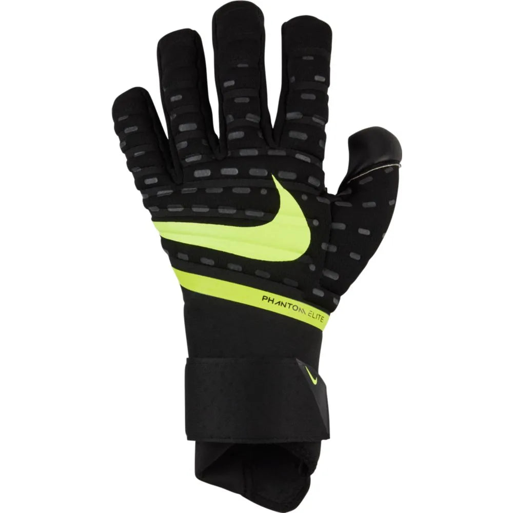 Nike Phantom Elite GK Glove - Black-Volt (Single - Outer)