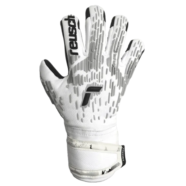 Reusch Attrakt Freegel Silver FS Goalkeeper Gloves (Single - Outer)