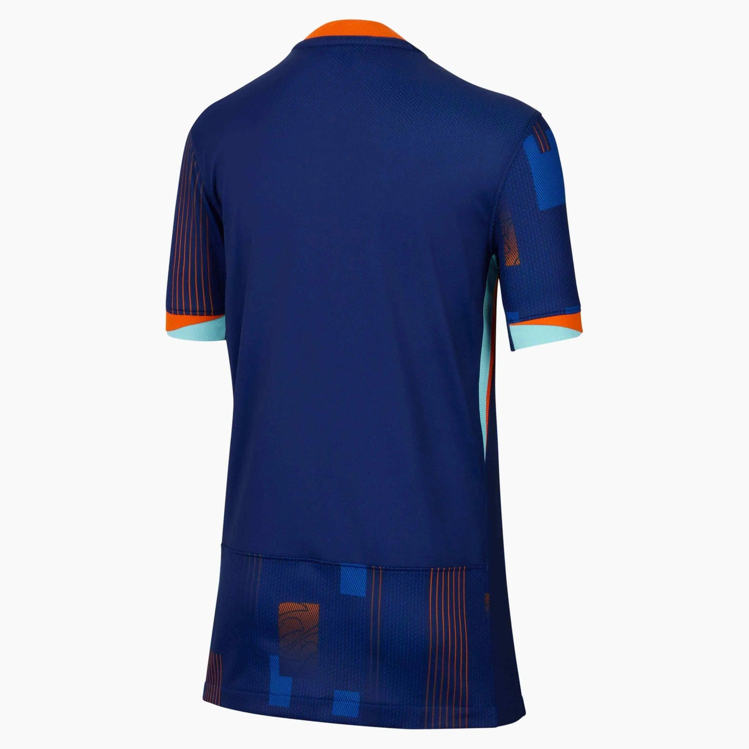 Nike 2024-25 Netherlands Youth Stadium Away Jersey (Back)