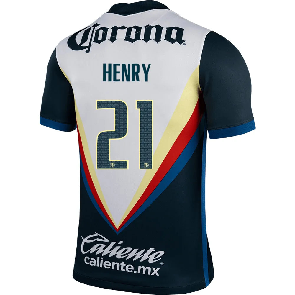 Nike Club America Away Jersey 2020-21 (Navy-White)