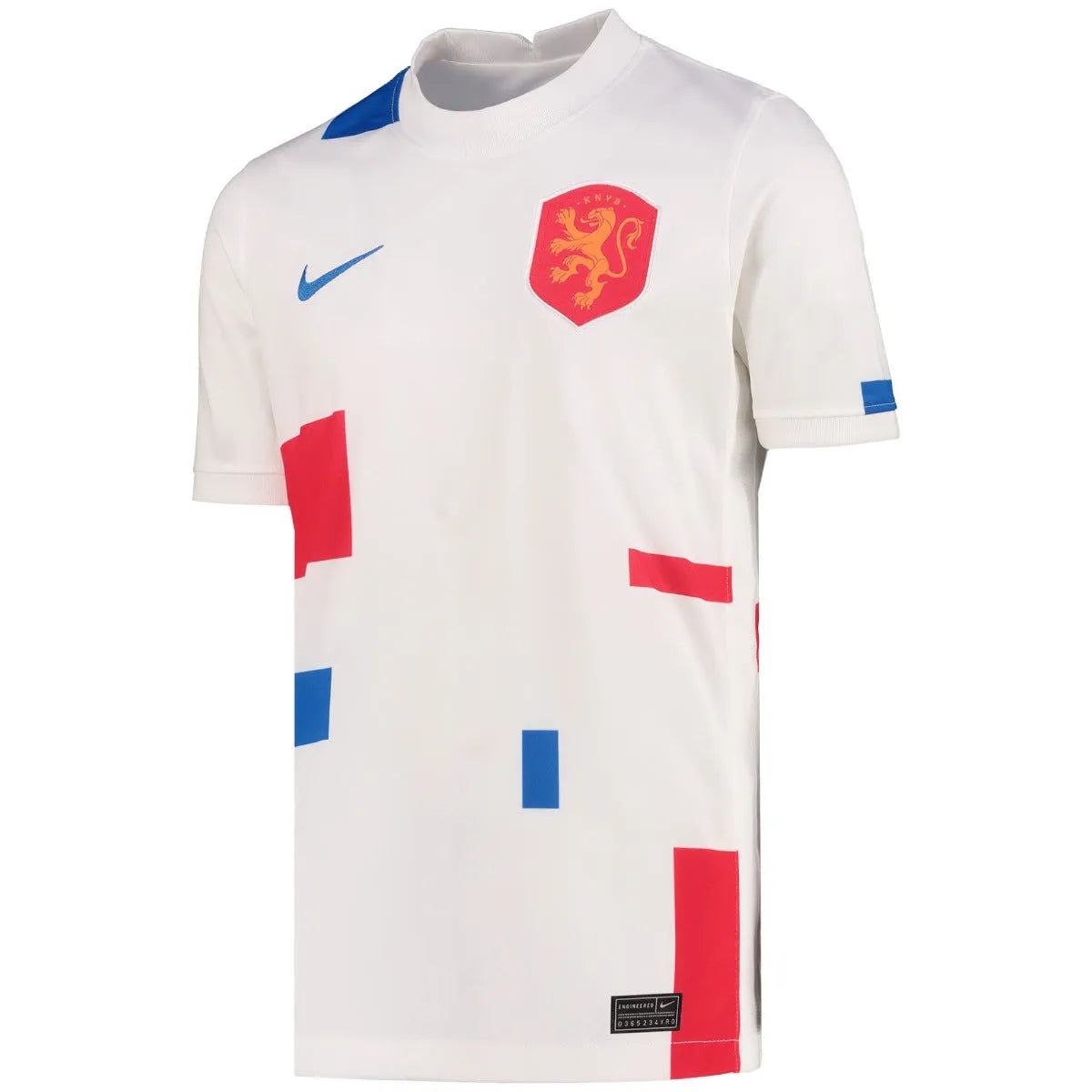 Nike Netherlands Women's EC22 Youth Away Jersey - White-Soar (Front)