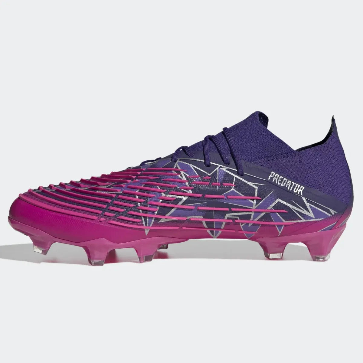 adidas Predator Edge .1 Low FG - Purple-Silver-Pink (Side 2)