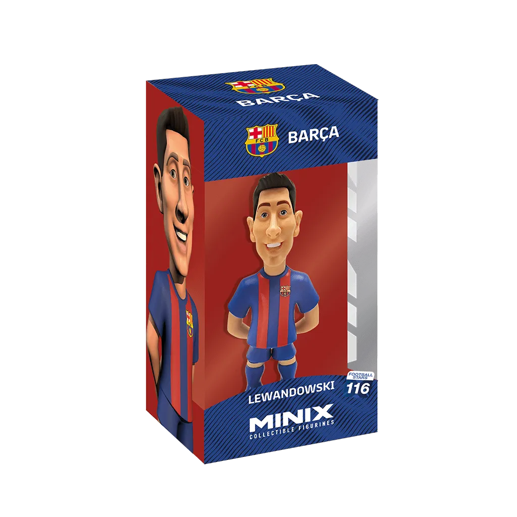 Minix 12 CM Lewandowski Barcelona (Box)