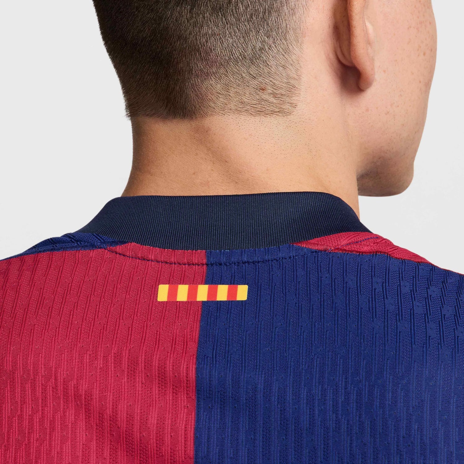 Nike 2024-25 Barcelona Men's Authentic Home Jersey (Detail 3)