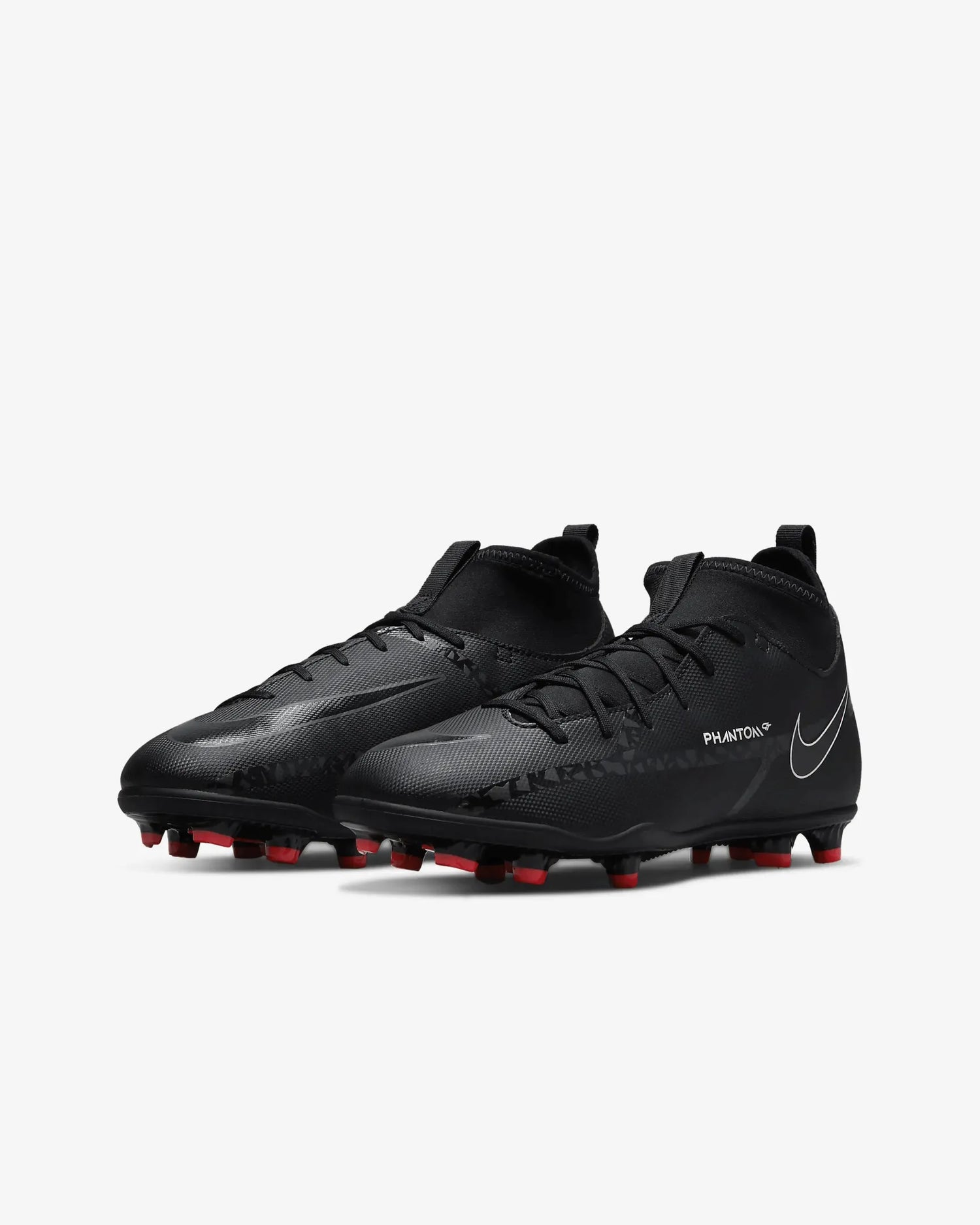 Nike JR Phantom GT2 Club DF FG/MG Black (Pair - Diagonal)