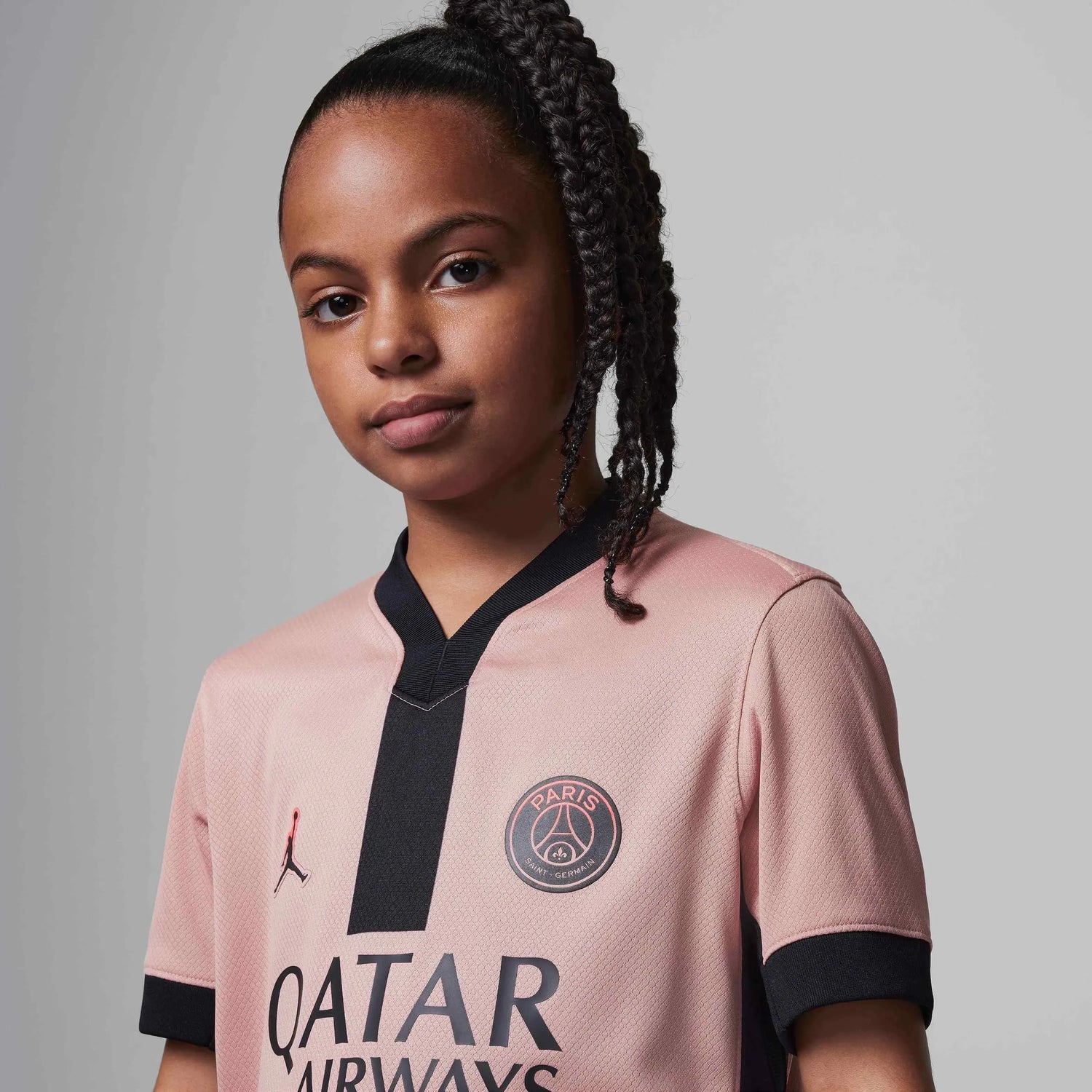 Jordan 2024-25 PSG Youth Stadium Third Jersey (Detail 1)