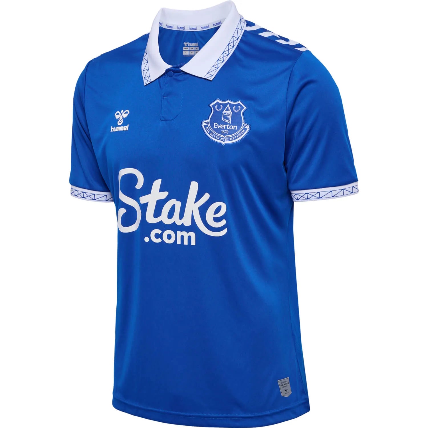 Hummel 2023-24  Everton Men's Stadium Home Jersey (Latreral - Front)