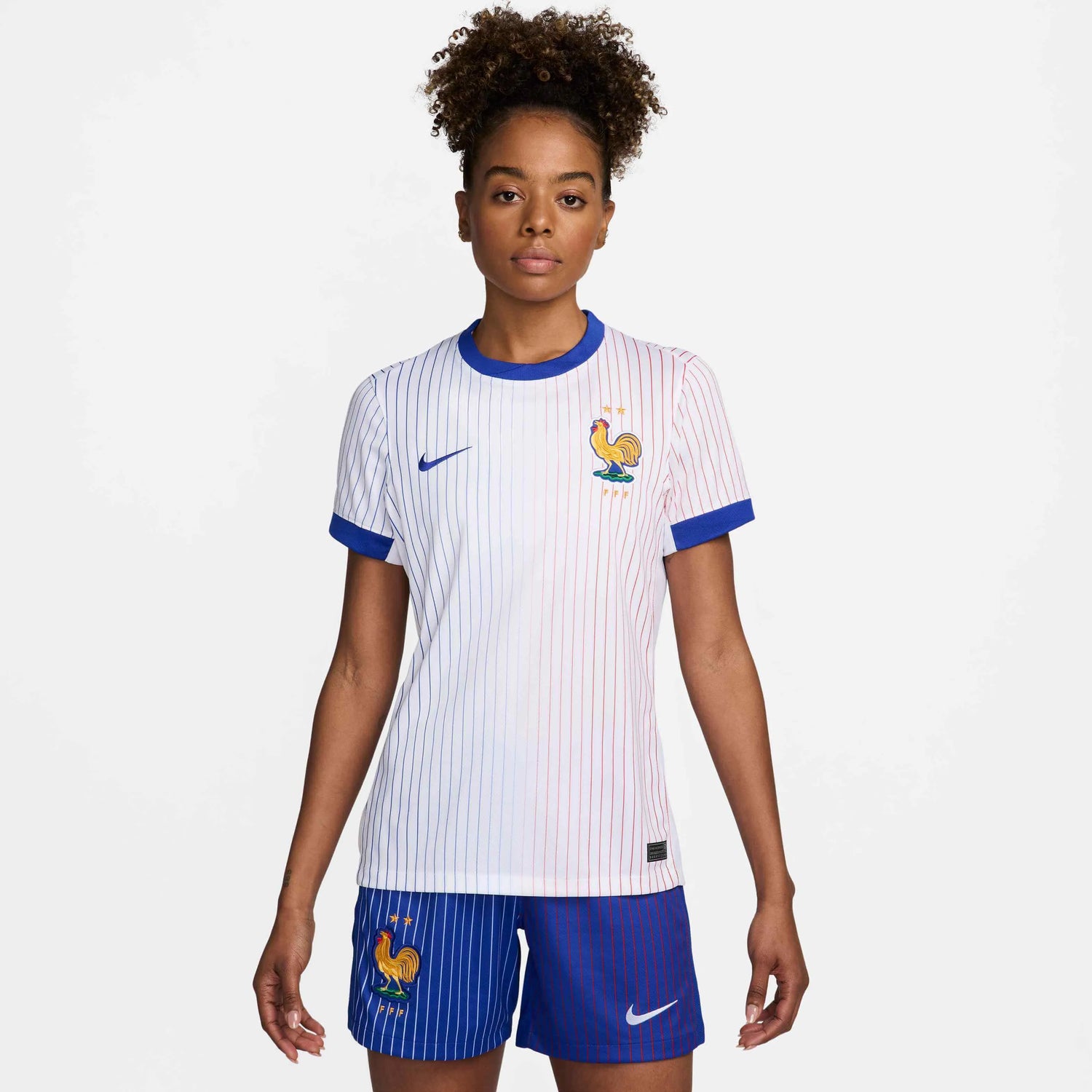 Nike 20024-25 France Women's Stadium Away Jersey (Model - Front)