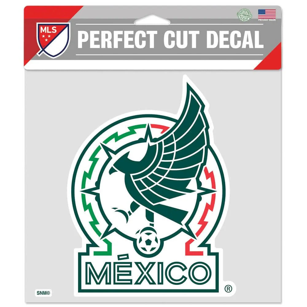 Wincraft Perfect Cut 8x8 Mexico Decal (Front)