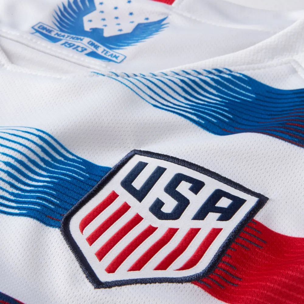 Nike USA Youth 2018 Home Jersey White