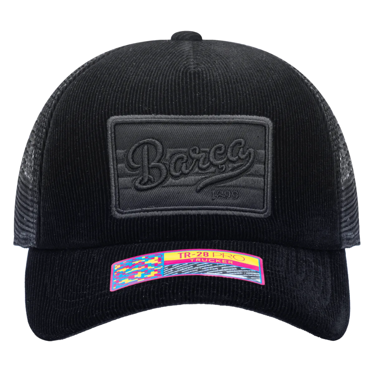 FI Collection Barcelona Signature Truck Hat - Black (Front)