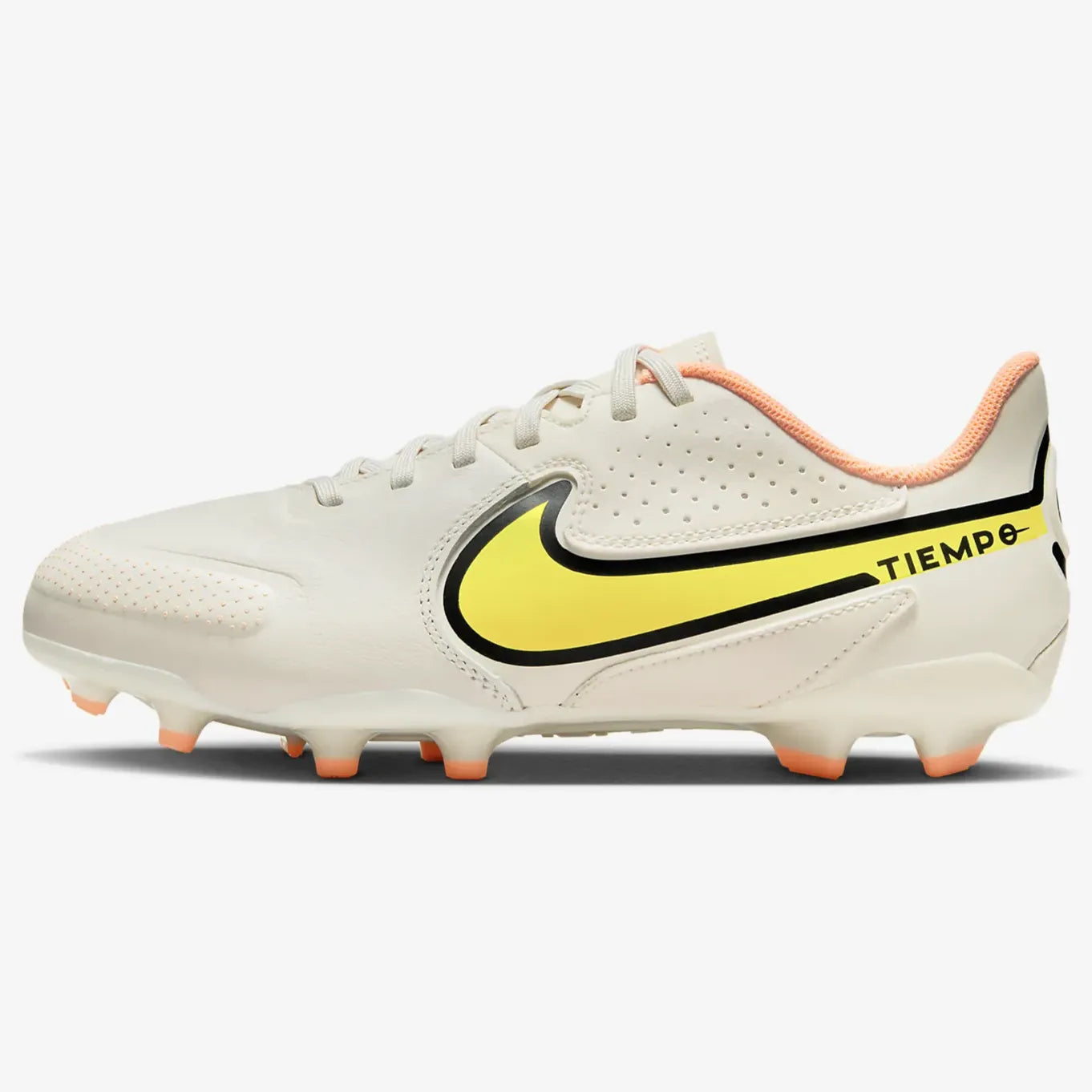 Nike Jr Legend  9 Academy FG-MG - Phantom-Yellow Strike (Side 1)