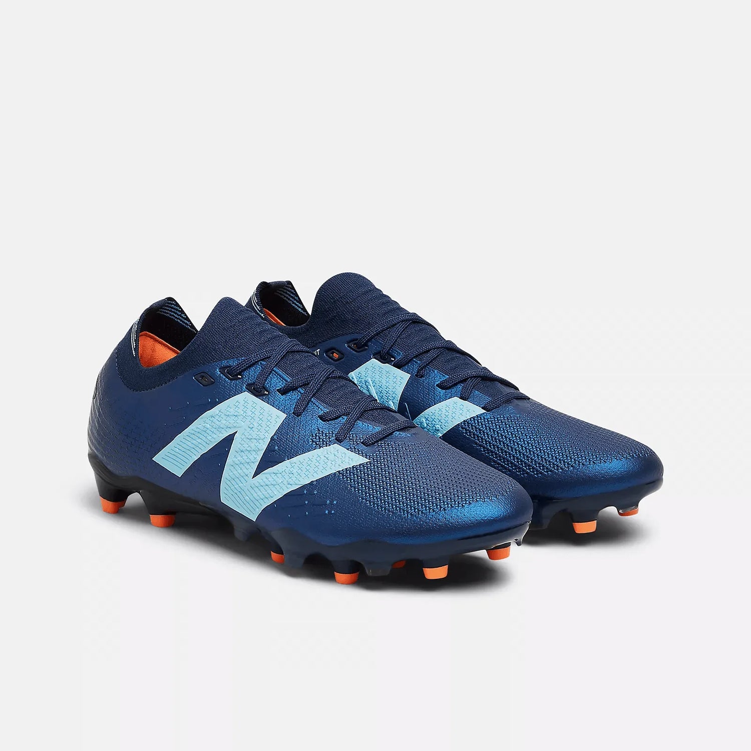 New Balance Tekela Pro Low FG V4+ 2E Wide - Blue Pack (SP24) (Pair - Lateral)