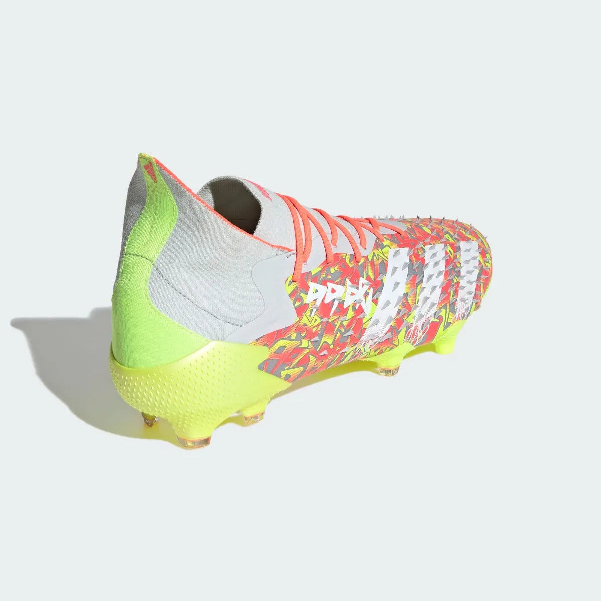 Adidas Predator Freak .1 FG - Clear Grey-White-Solar Yellow (Diagonal 2)