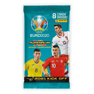 2020-21 Panini Adrenayln Euro Kick Off Cards Packets (8 EA)