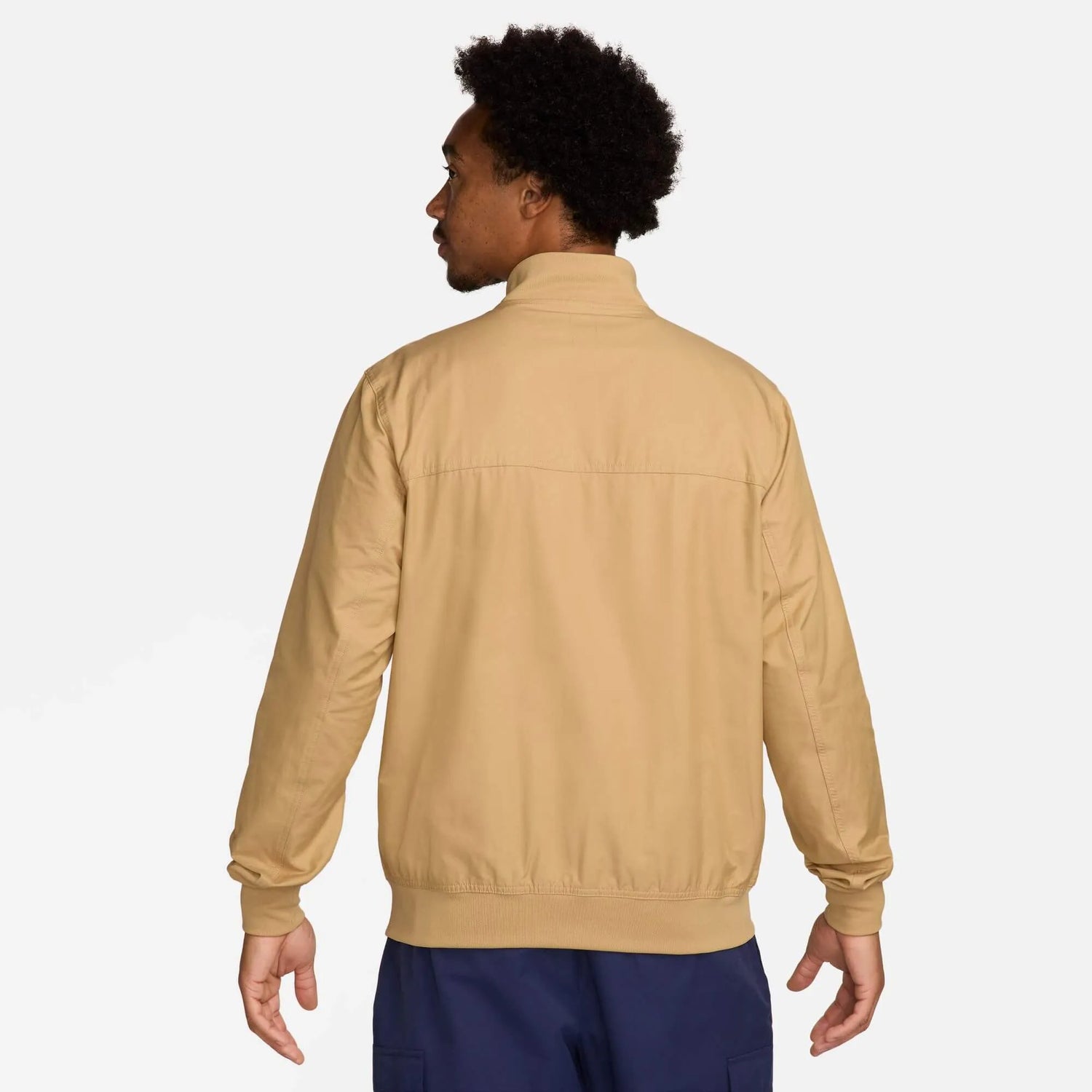 Nike 2024-25 France NSW Woven Bomber Jacket (Model - Back)