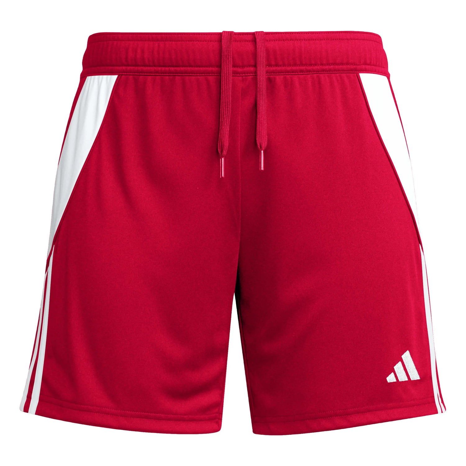 adidas Tiro 24 Women's Shorts Red-White (Front)