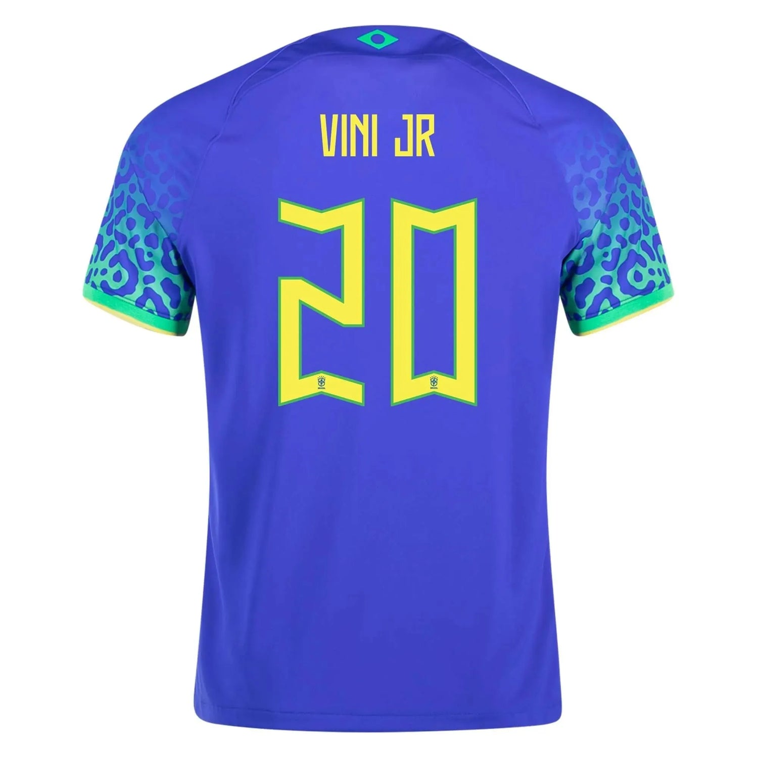 Nike 2022-23 Brazil Youth Away Jersey - Blue