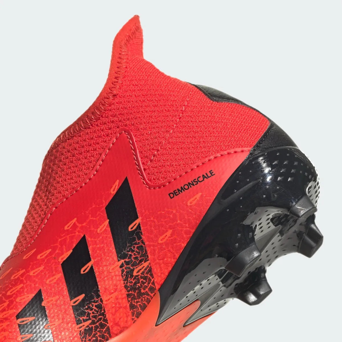 Adidas JR Predator Freak .3 Laceless FG - Red-Black (Detail 2)