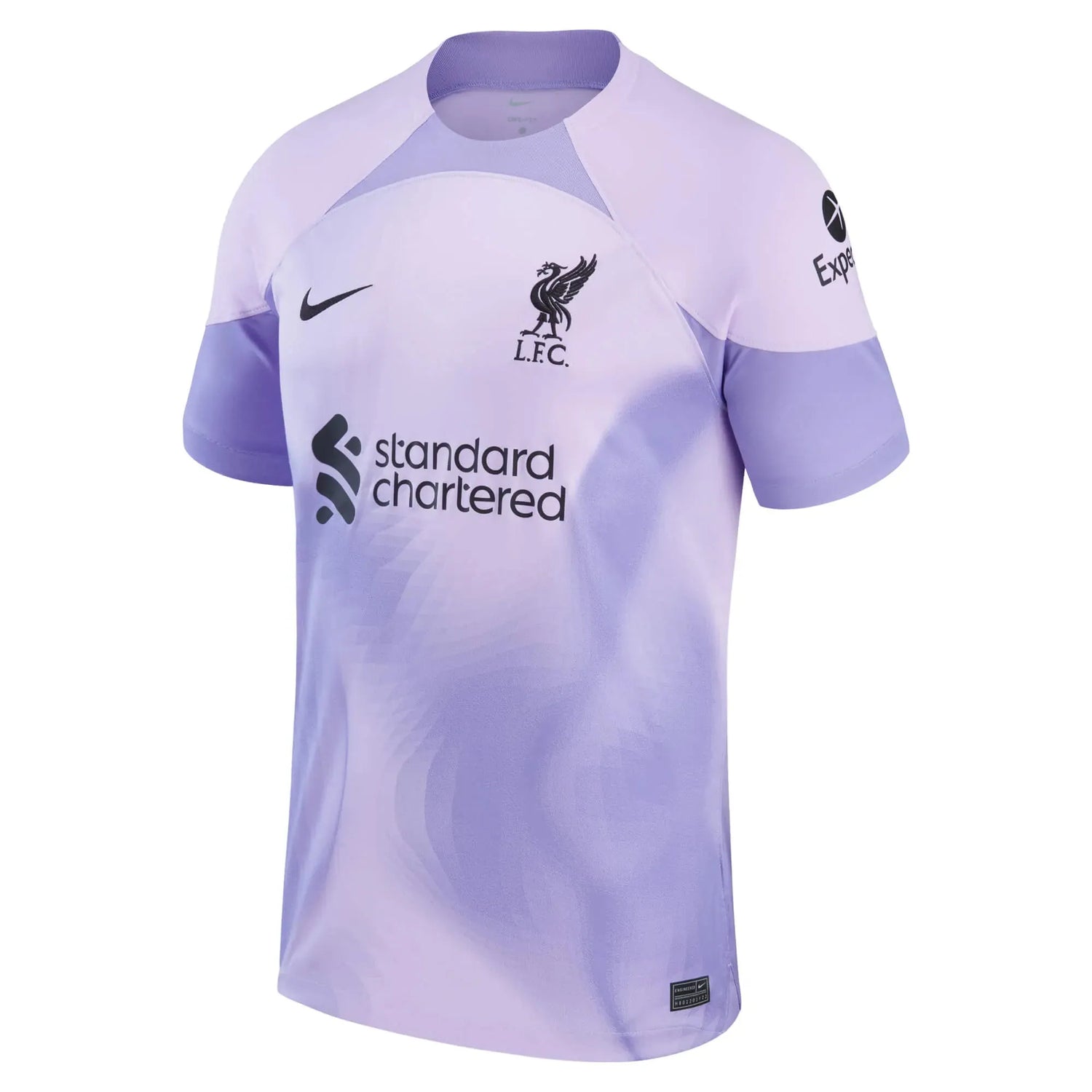 Nike 2022-23 Liverpool Stadium Goalkeeper Jersey - Purple-Black (Front)